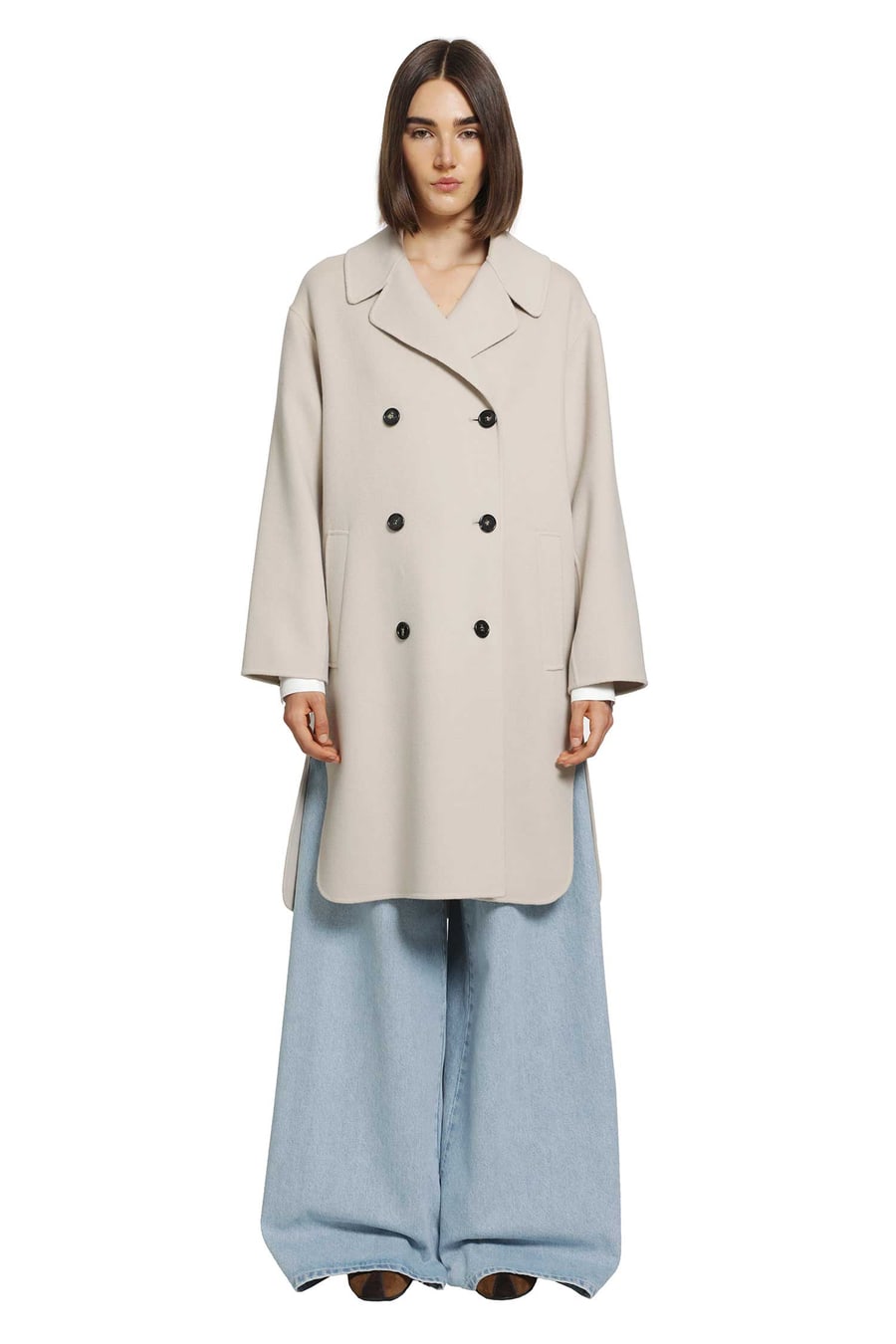 'S Max Mara Double-breasted Wool Midi Coat, view 2