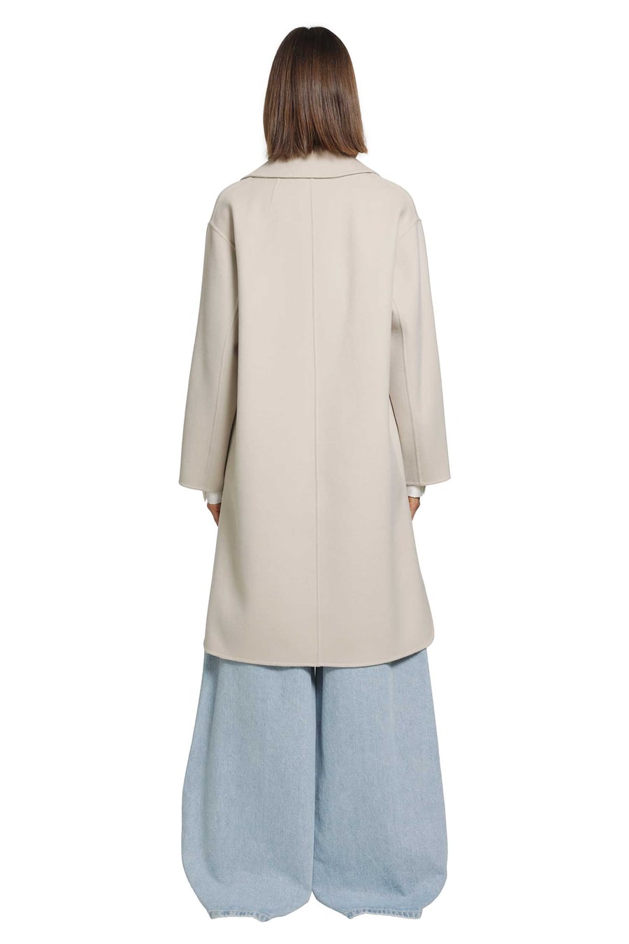 'S Max Mara Double-breasted Wool Midi Coat, view 3