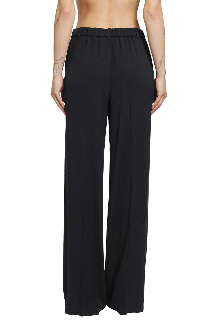 Gucci Silk Jacquard Trousers, view 4
