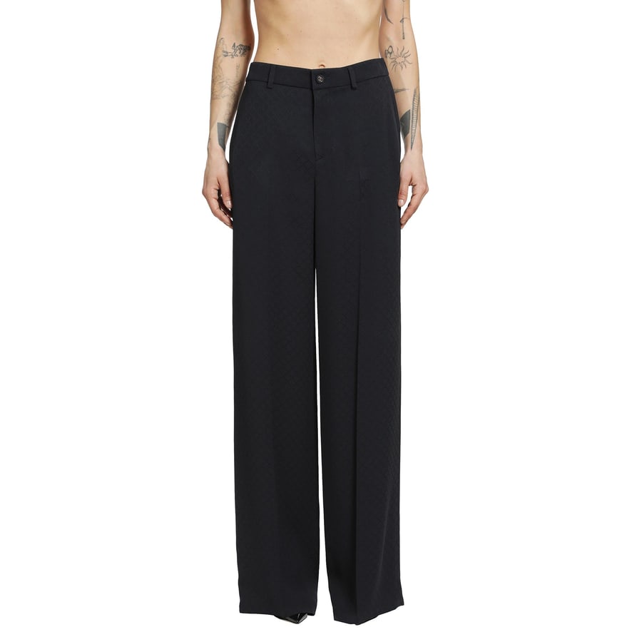 Gucci Silk Jacquard Trousers, view 7