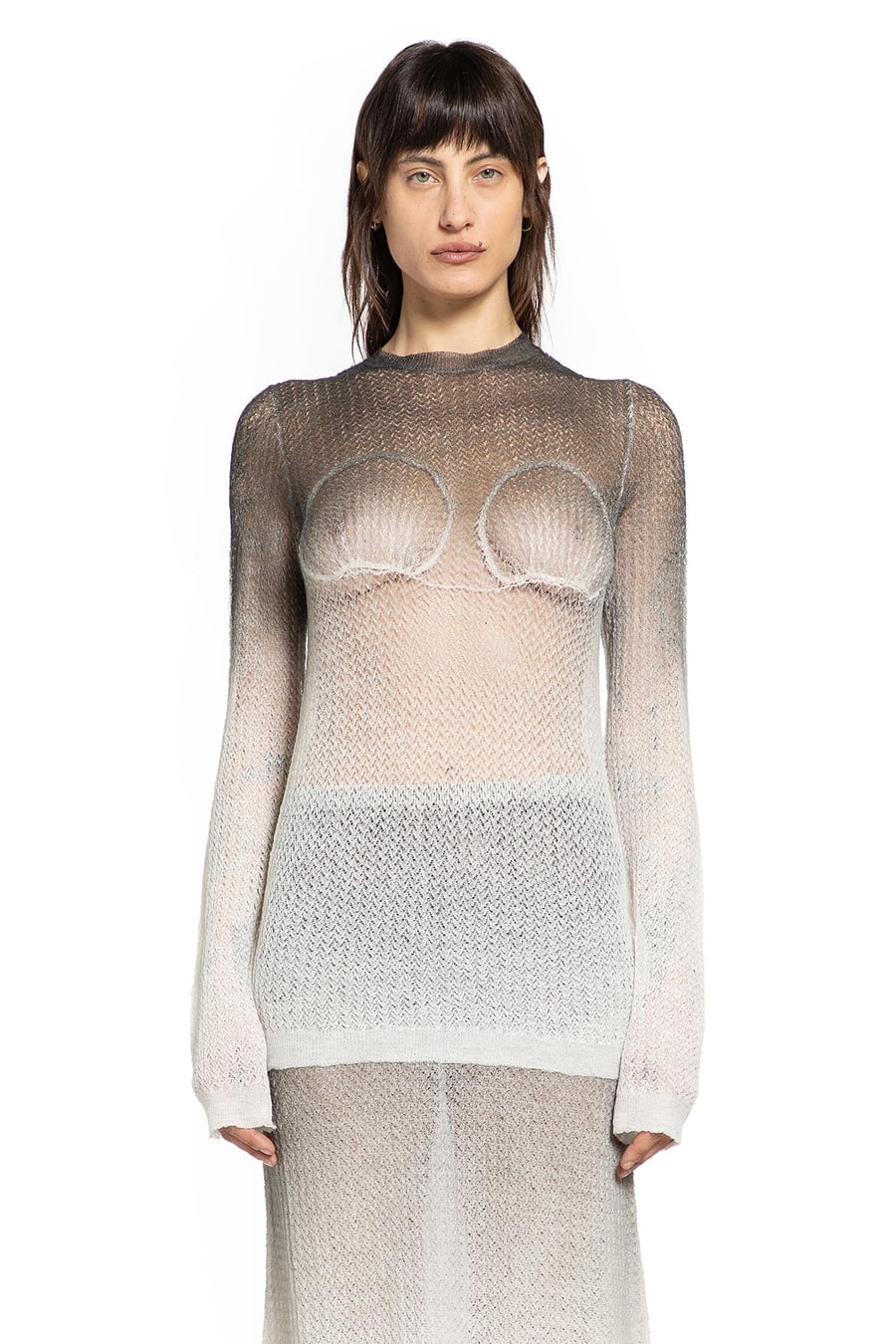 Maison Margiela Sheer Knit Top, view 2