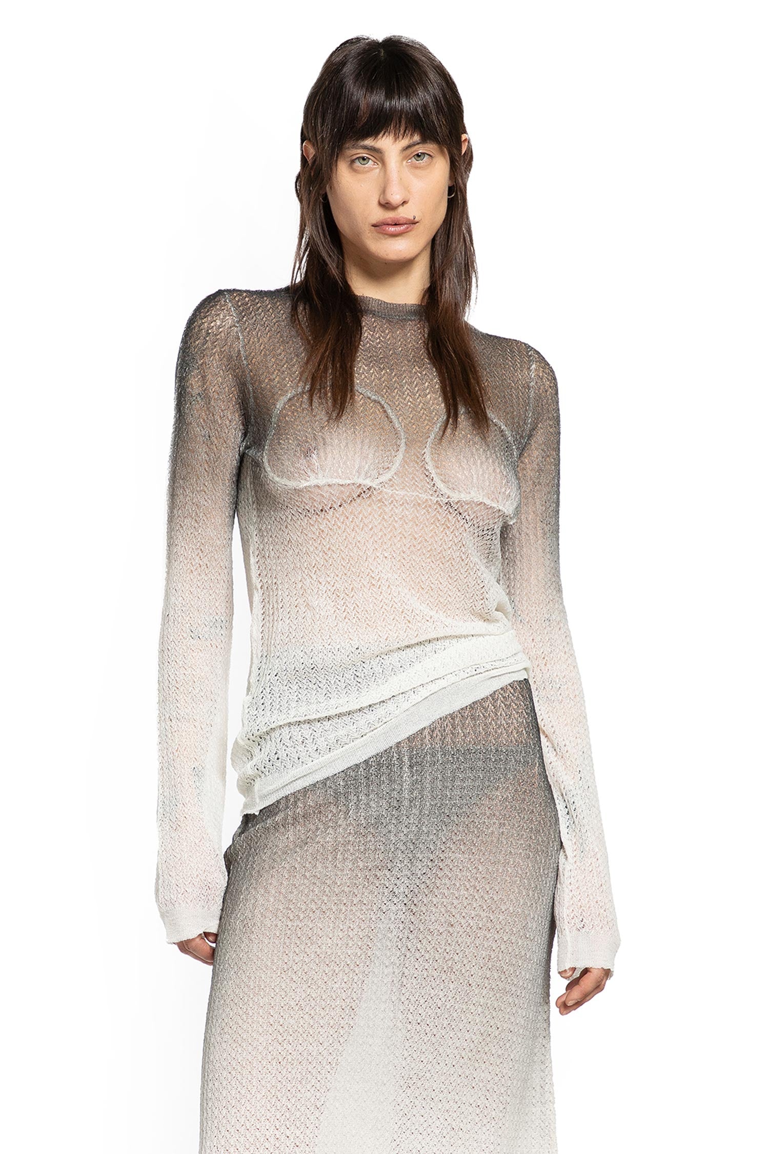 Maison Margiela Sheer Knit Top