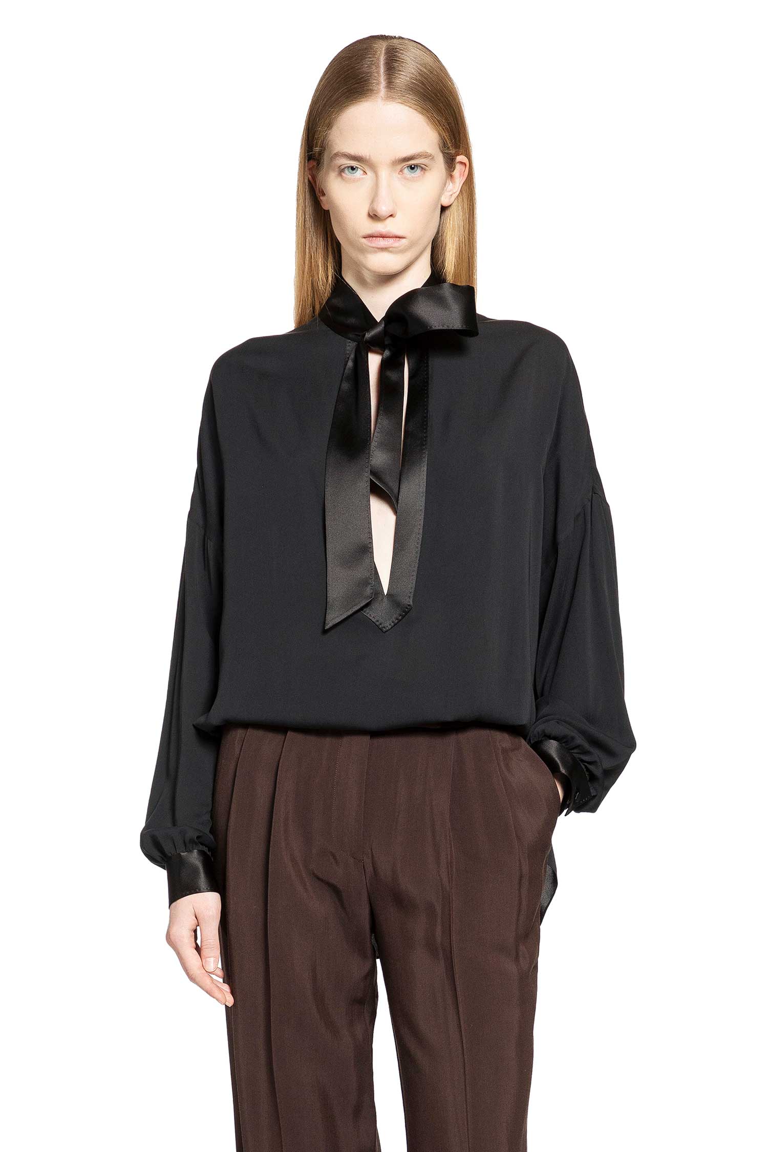 Tom Ford Tuxedo Detailed Tunic Shirt