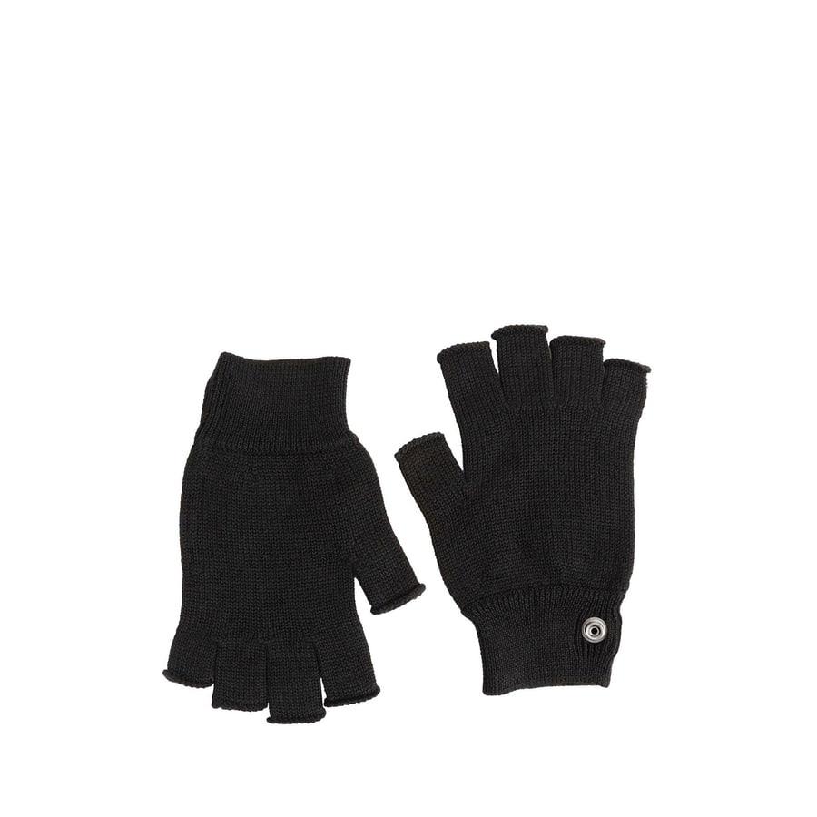 Rick Owens Fingerless Virgin Wool Gloves, view 3