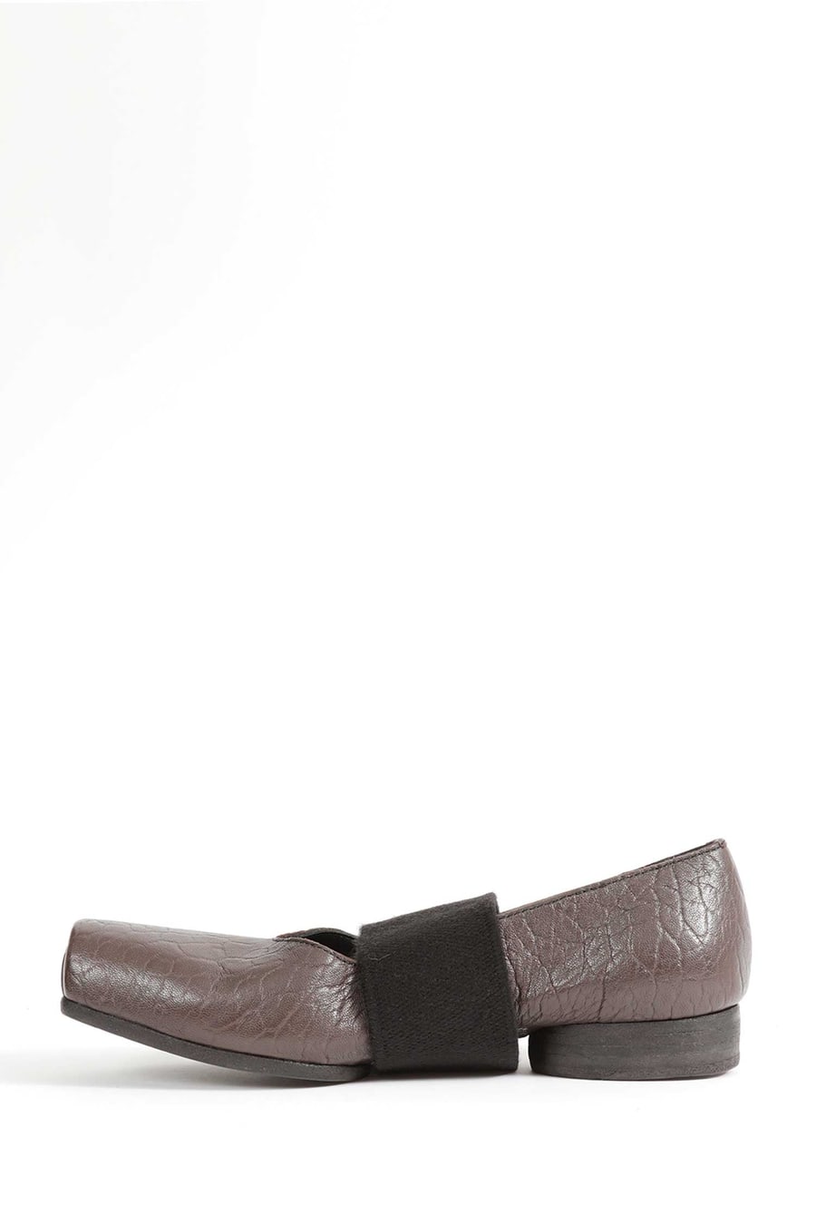 UMA WANG Leather Ballet Shoes, view 4