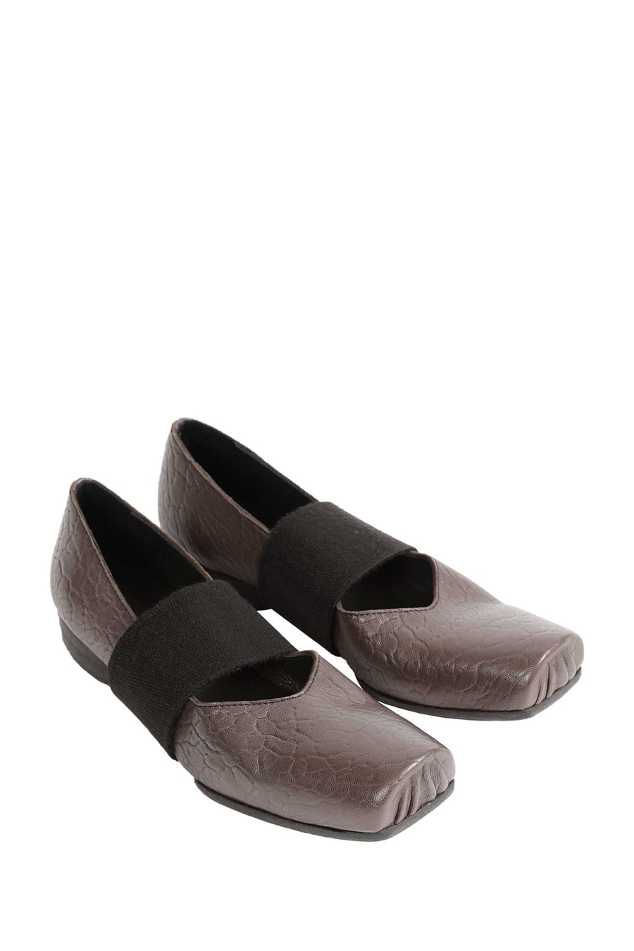 UMA WANG Leather Ballet Shoes, view 6