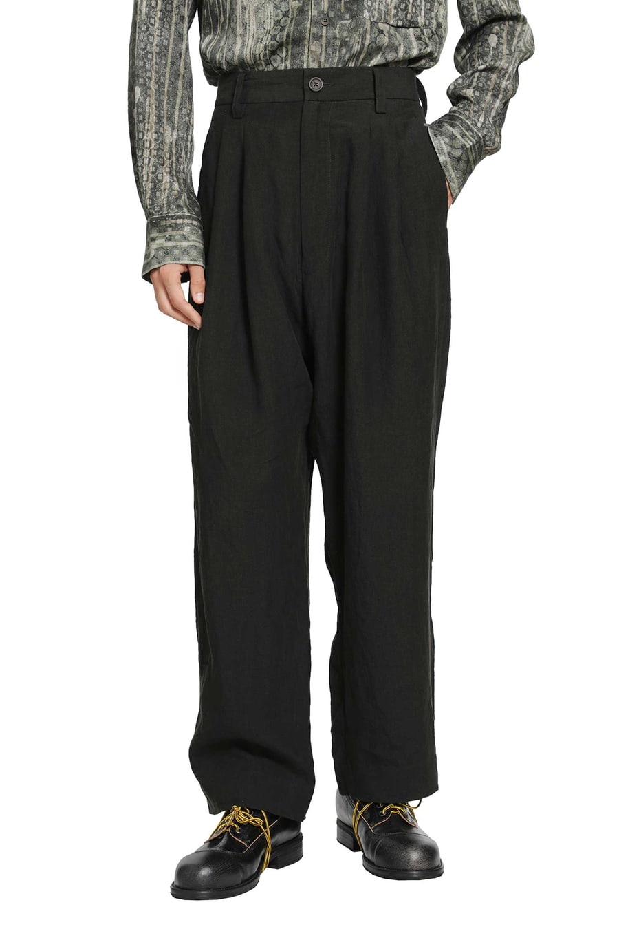 ZIGGY CHEN Wide Leg Trousers