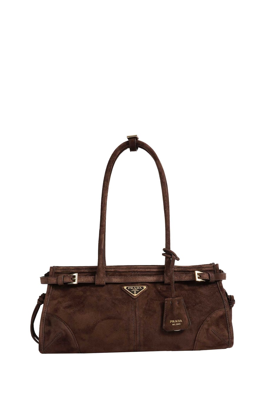 Prada Bonnie Medium Suede Bag