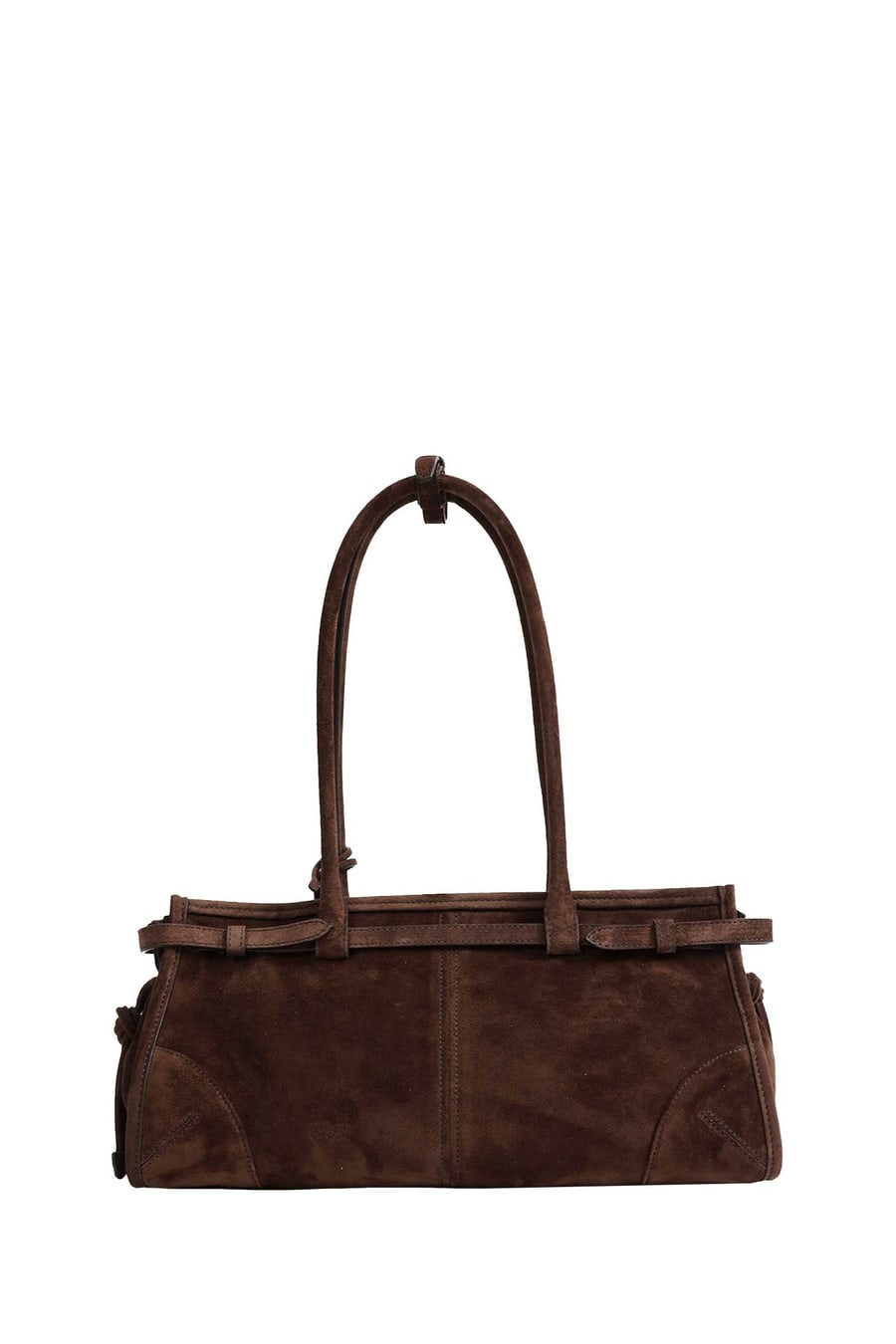 Prada Bonnie Medium Suede Bag, view 3