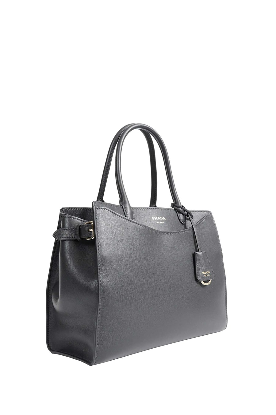 Prada Prelude Large Leather Handbag, view 2