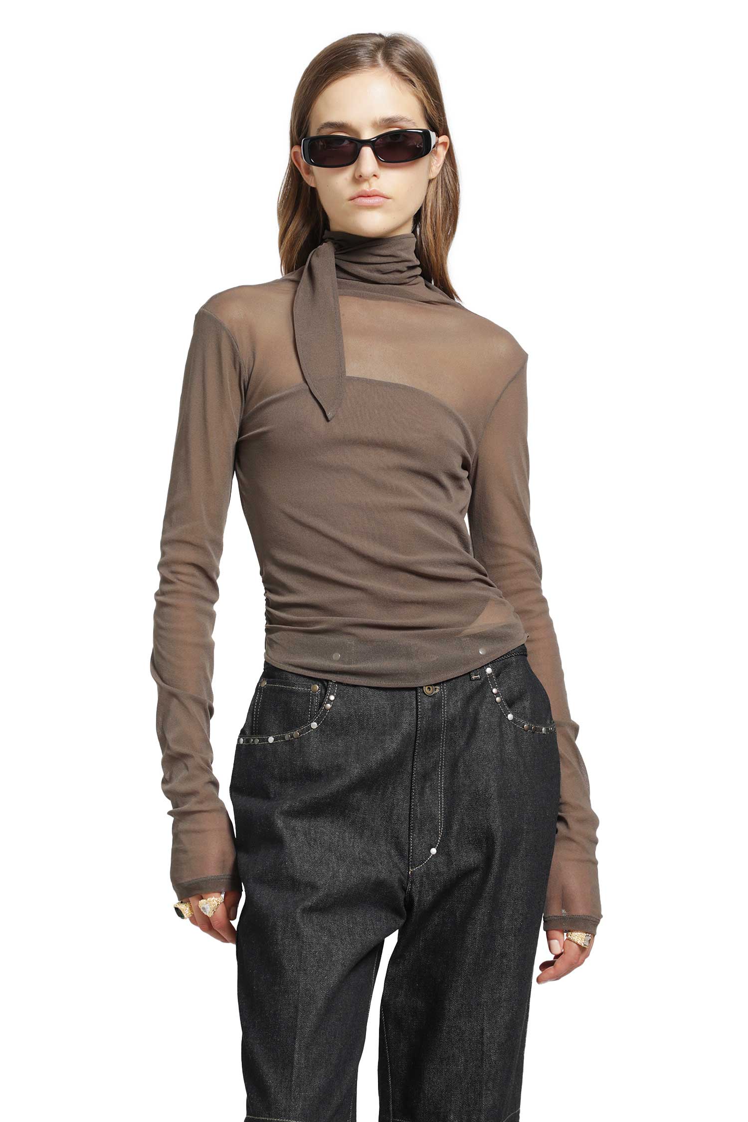 Lemaire Mesh Ballerina Scarf Top