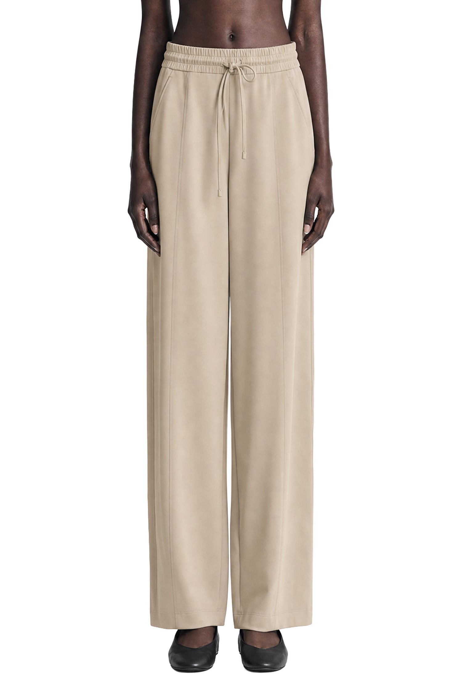 Max Mara Technical Jersey Barrel leg Trousers, view 2