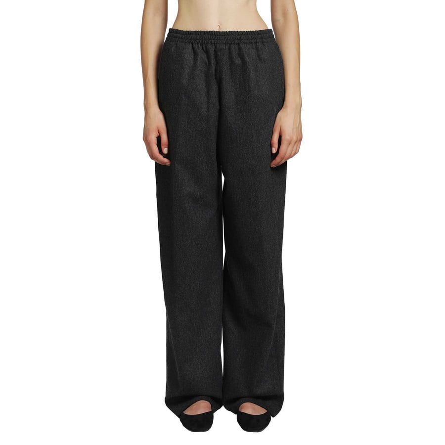 Jil Sander Wool Flannel Trousers, view 6