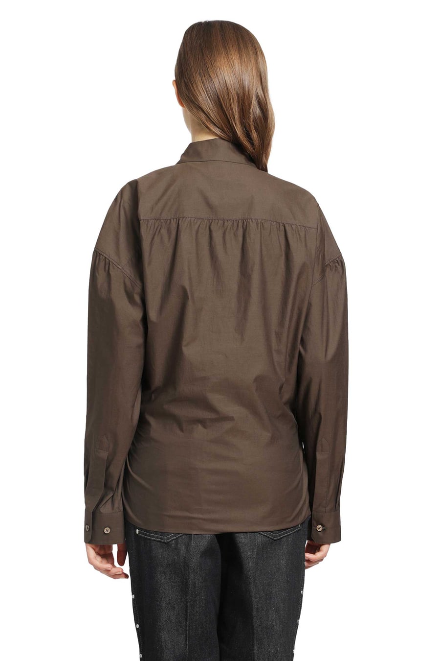 Lemaire Straight Collar Twisted Shirt, view 4