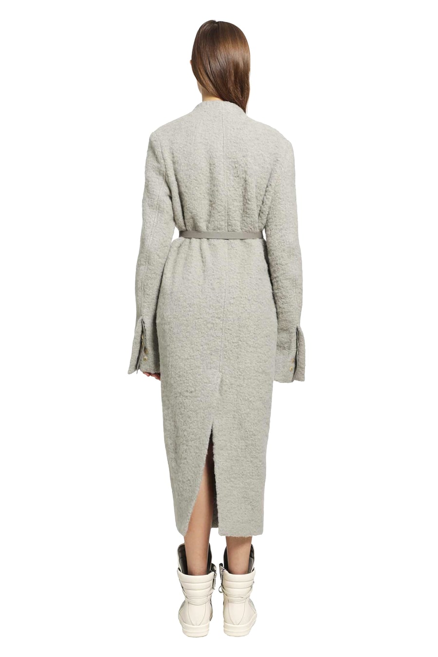 Rick Owens Tower Soft Cyclops Coat, view 4