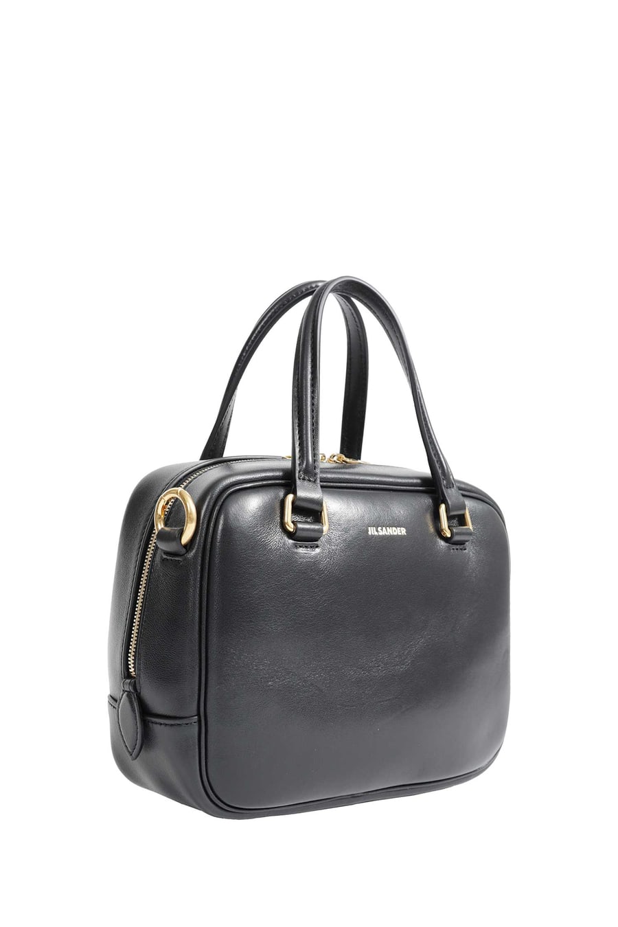 Jil Sander Vision Small Leather Top Handle Bag, view 2
