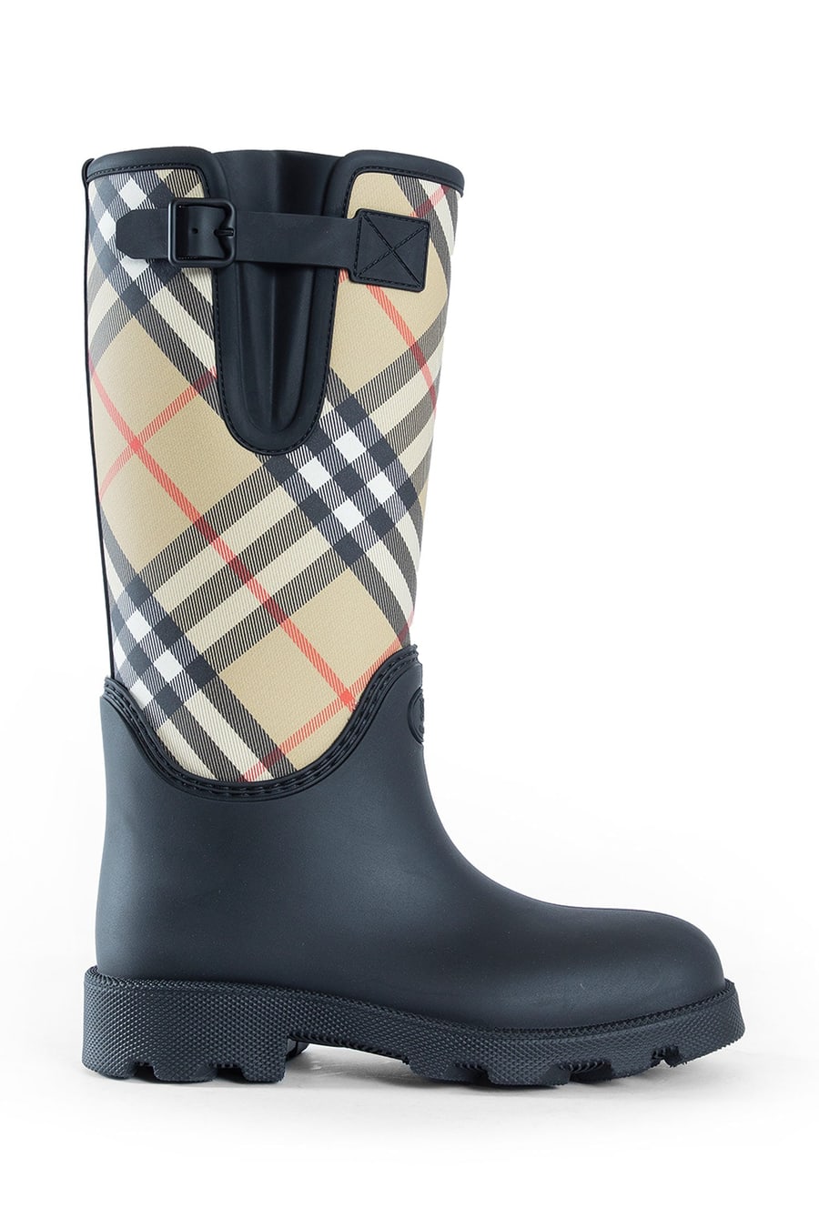 Burberry Rubber Marsh Stamp High Boots