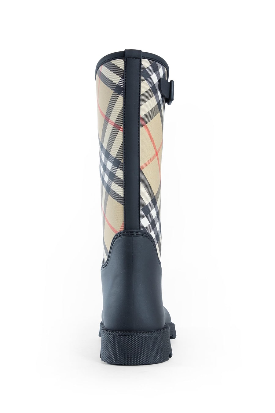 Burberry Rubber Marsh Stamp High Boots, view 3