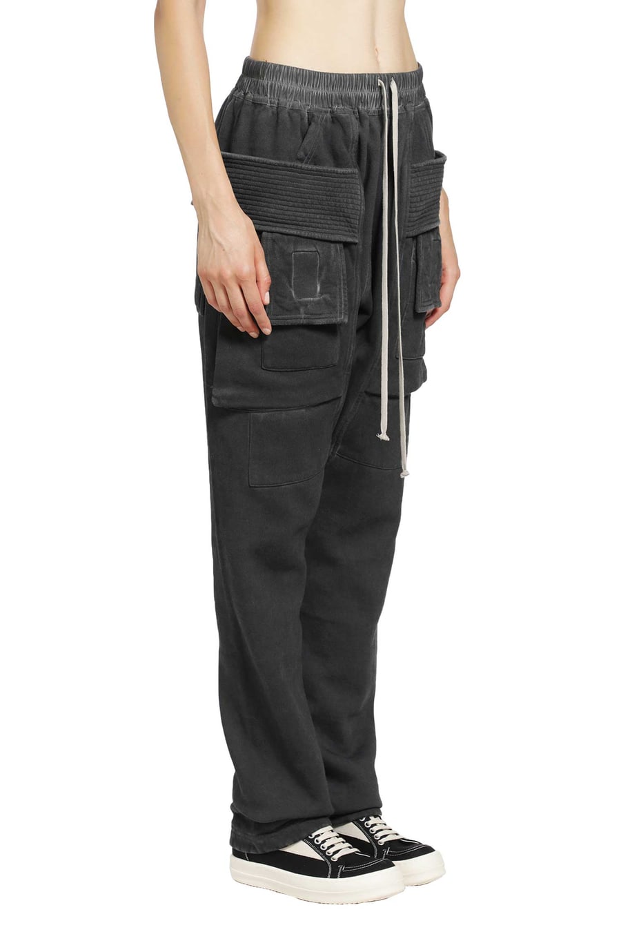 Rick Owens DRKSHDW Tower Creatch Cargo Drawstring, view 3
