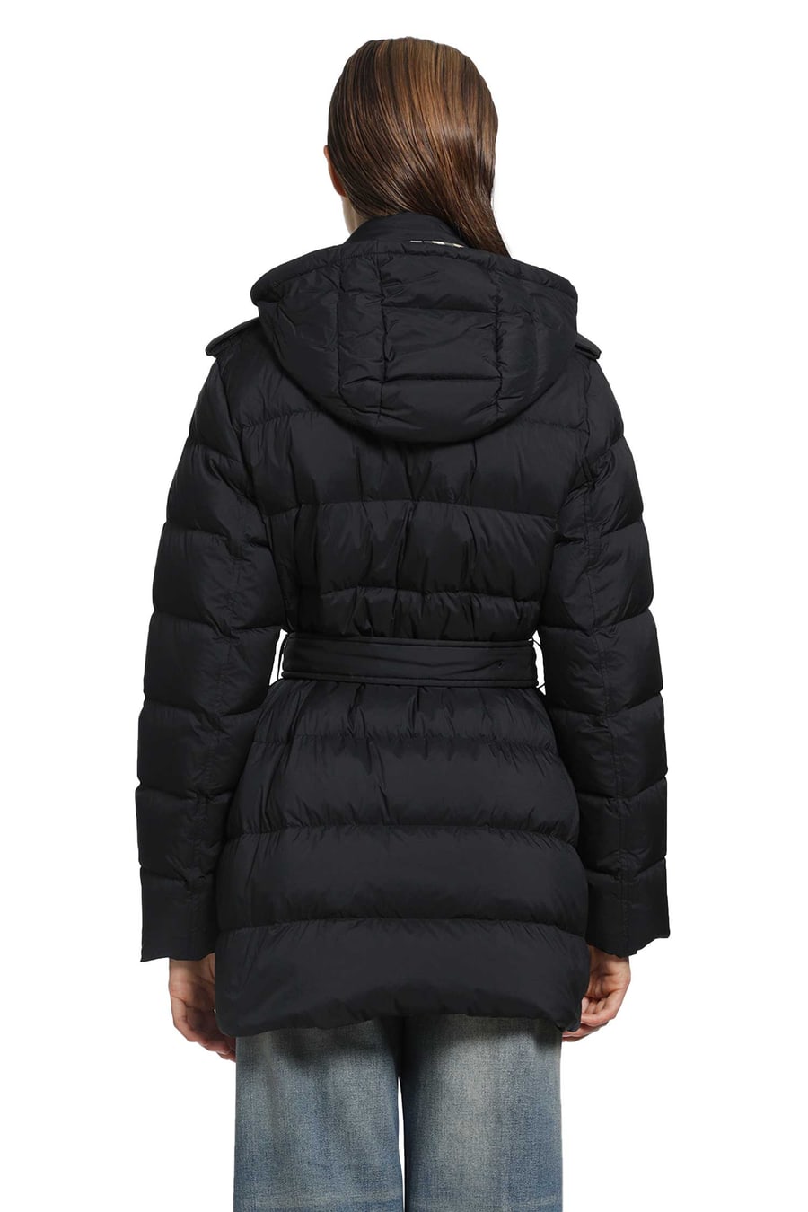 Burberry Nylon Hooded Puffer Jacket, view 3