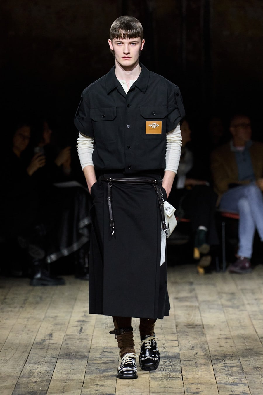 SIMONE ROCHA Tailored Clip Kilt, view 7