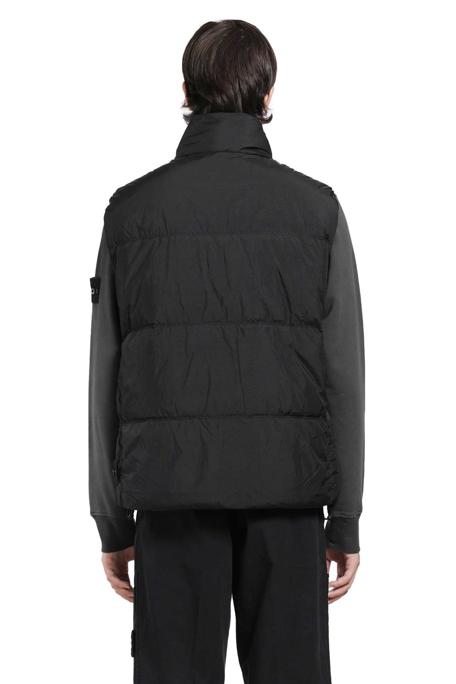 Stone Island G100010 Crinkle Reps Down Vest, view 4