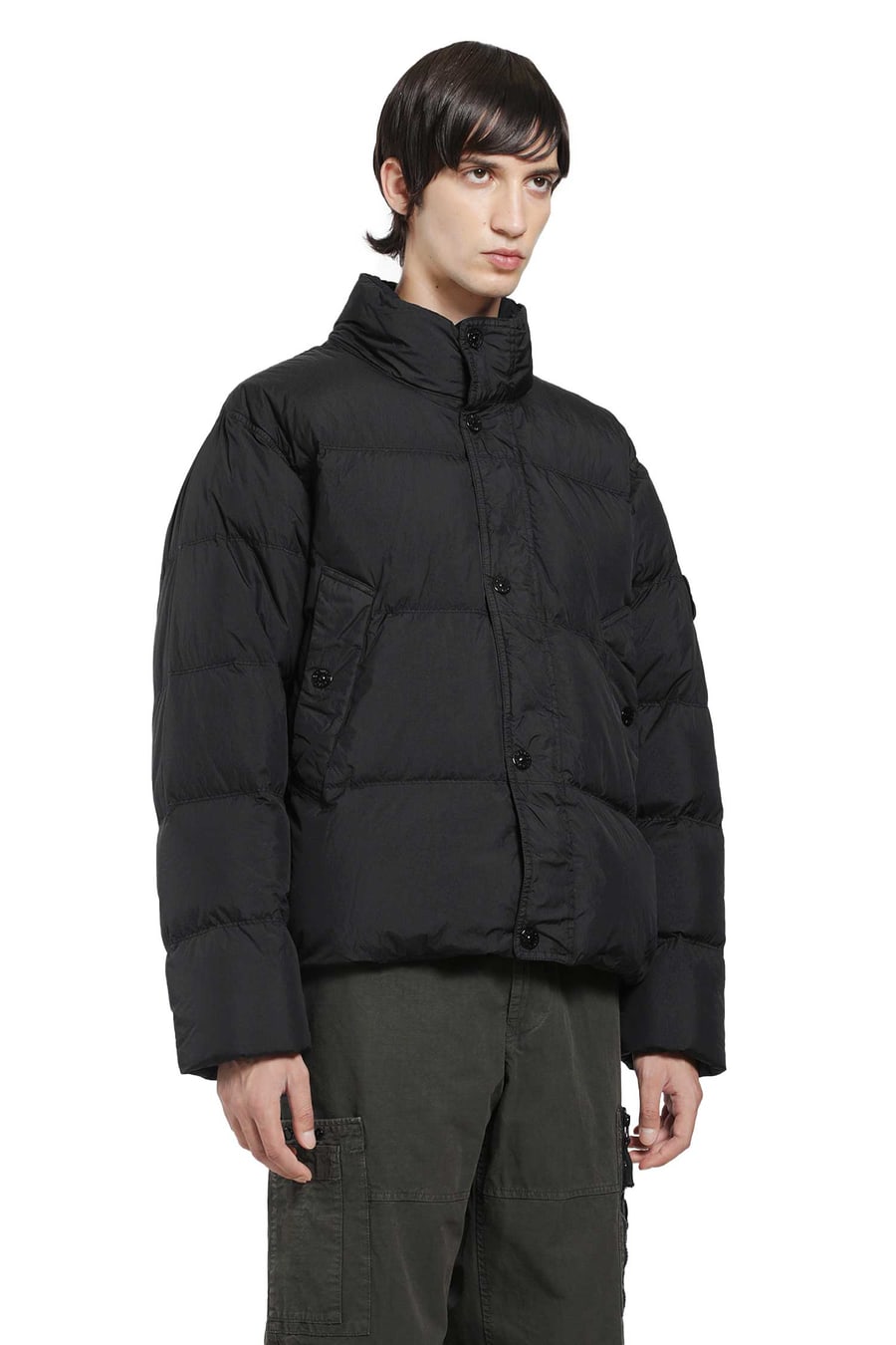 Stone Island 4100109 Crinkle Reps Down Jacket, view 3