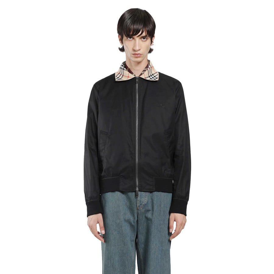 Burberry Burberry Gabrdine Glenfields Harrington Jacket, view 7