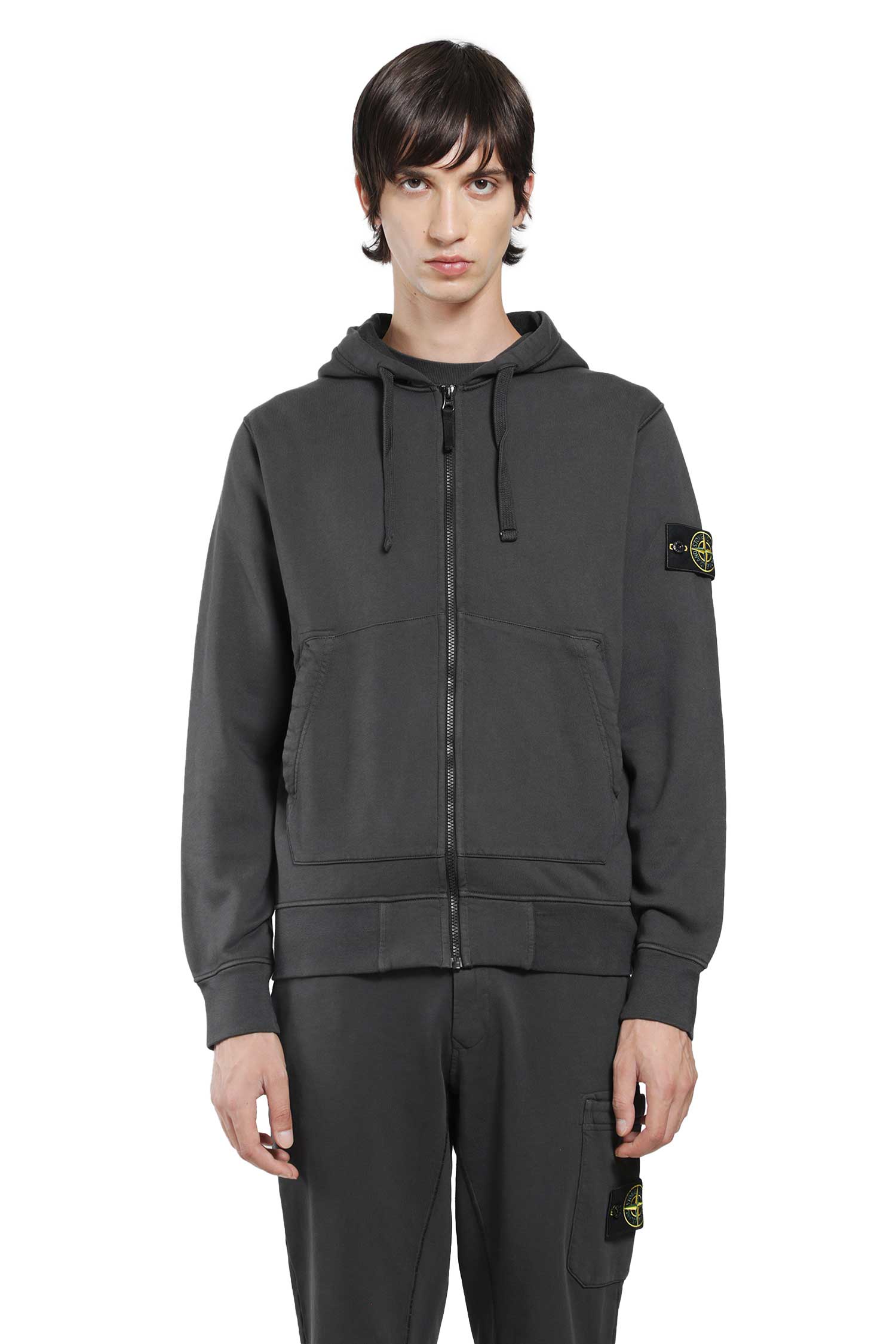 Stone Island 6100061 Zip-Up Hoodie, view 2