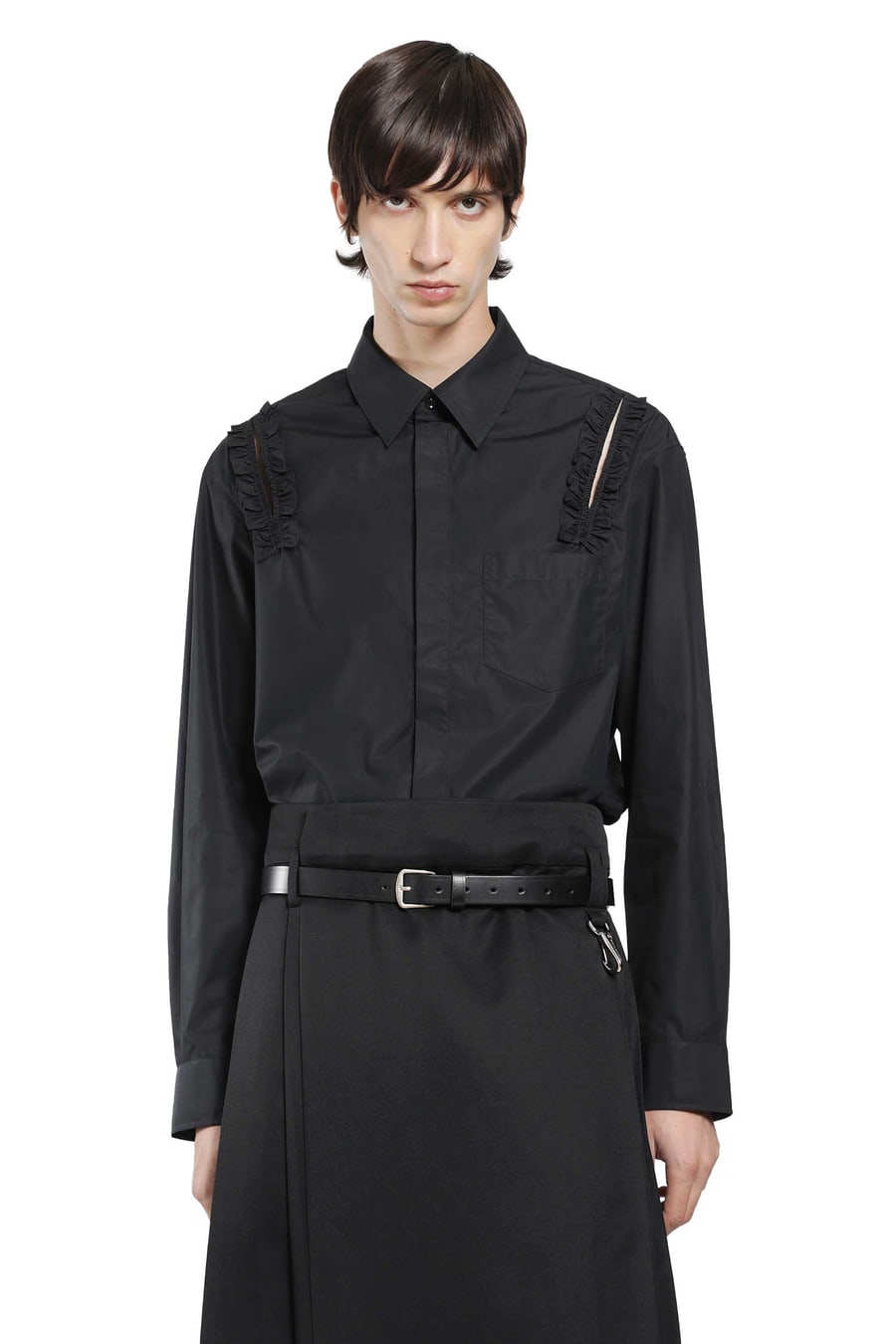 SIMONE ROCHA Ruffle Slash Shirt