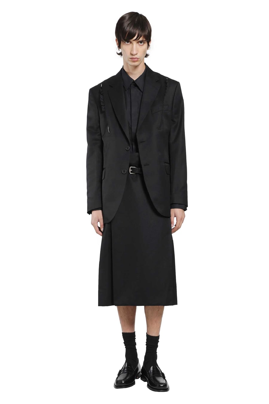SIMONE ROCHA Ruffle Slash Shirt, view 5