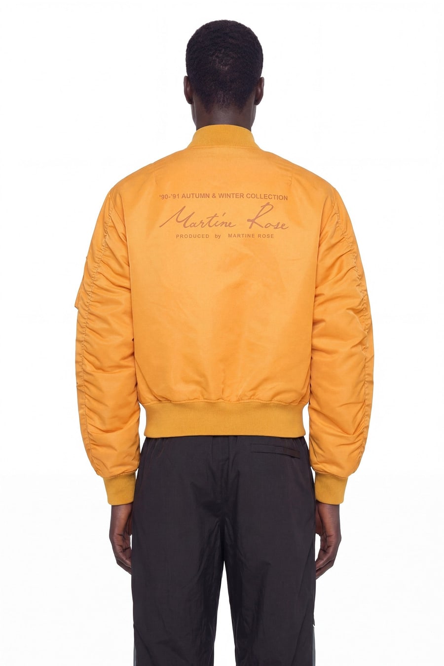 MARTINE ROSE Classic Bomber Jacket, view 3