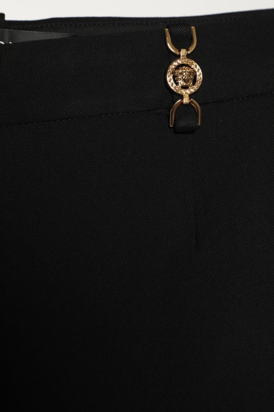 Versace Flared Stretch Wool Trousers, view 5
