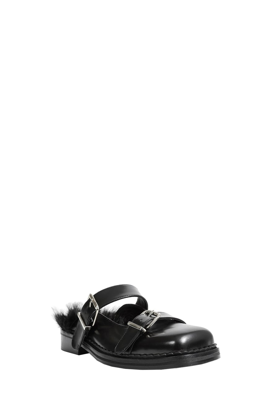 SIMONE ROCHA Buckled Mary Jane Mules, view 2