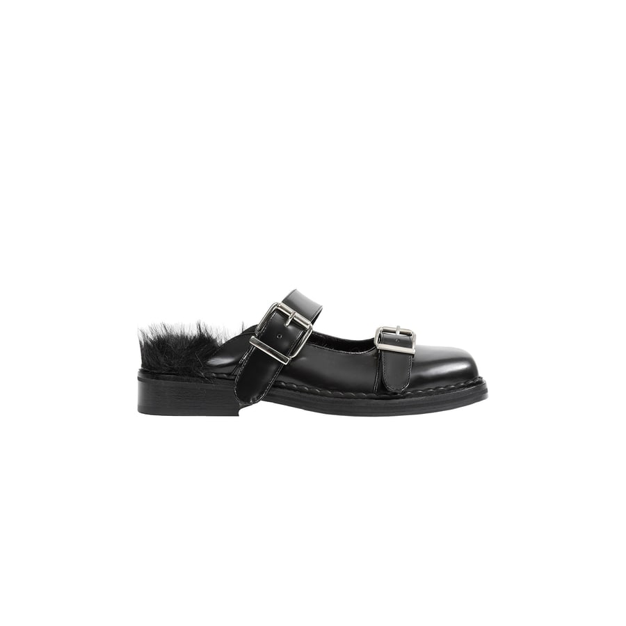 SIMONE ROCHA Buckled Mary Jane Mules, view 8