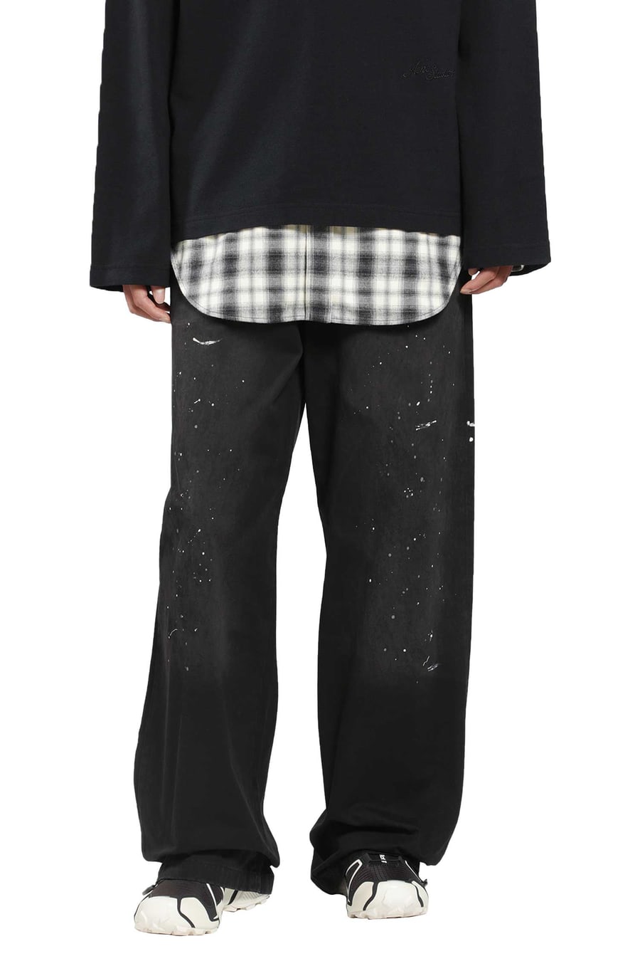 ACNE STUDIOS Washed Cotton Drawstring Trousers