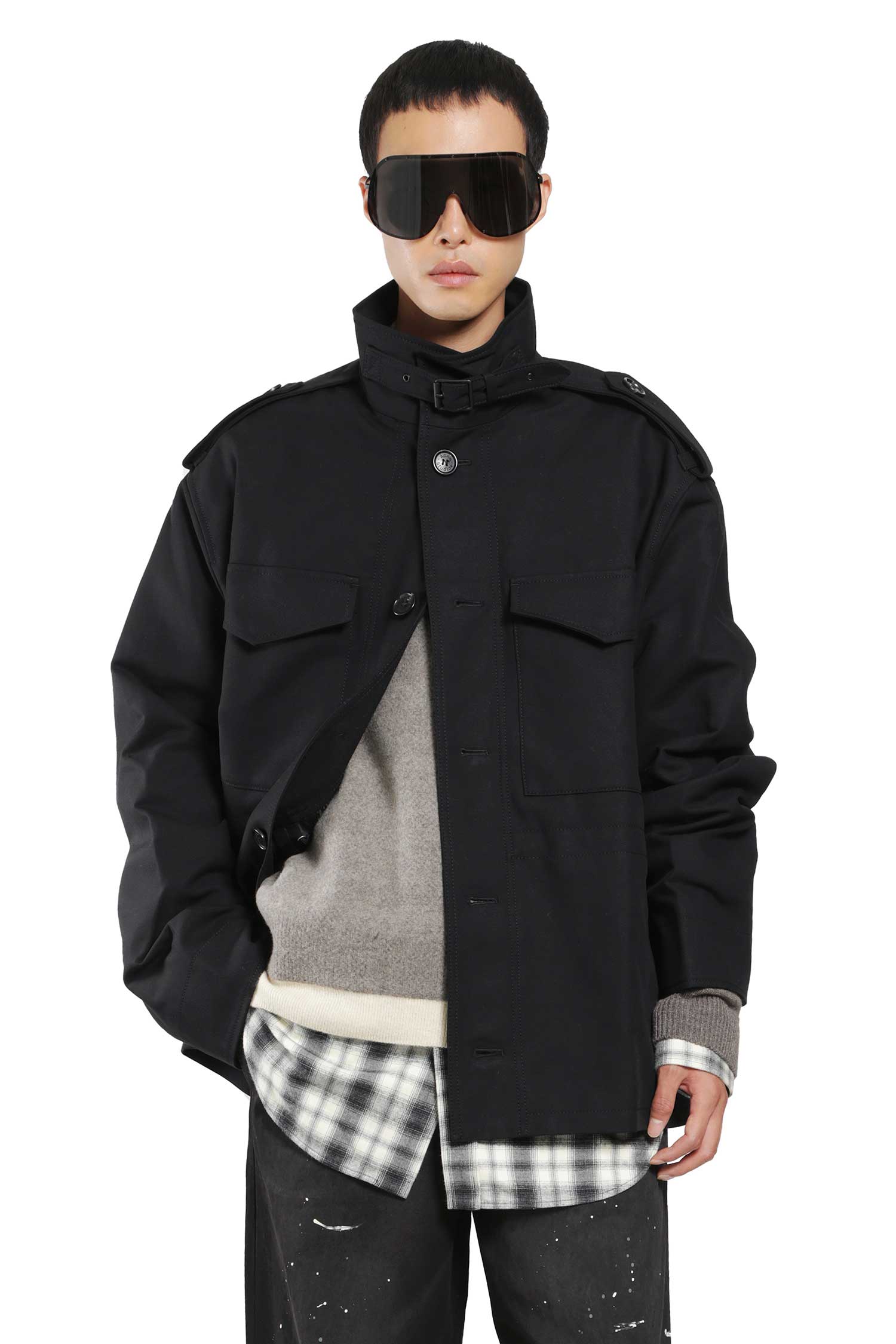 ACNE STUDIOS Cotton Nylon Field Jacket