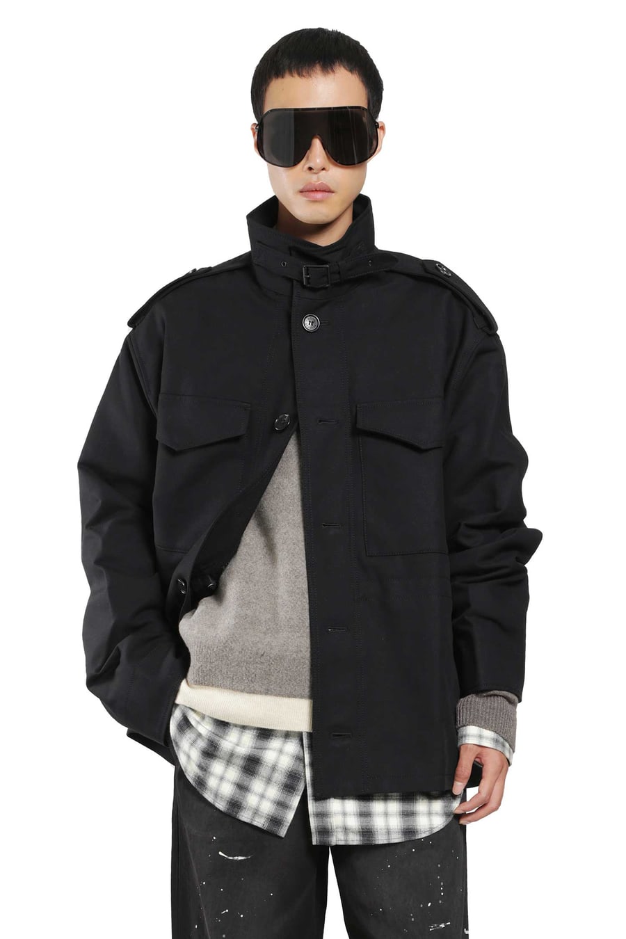 ACNE STUDIOS Cotton Nylon Field Jacket