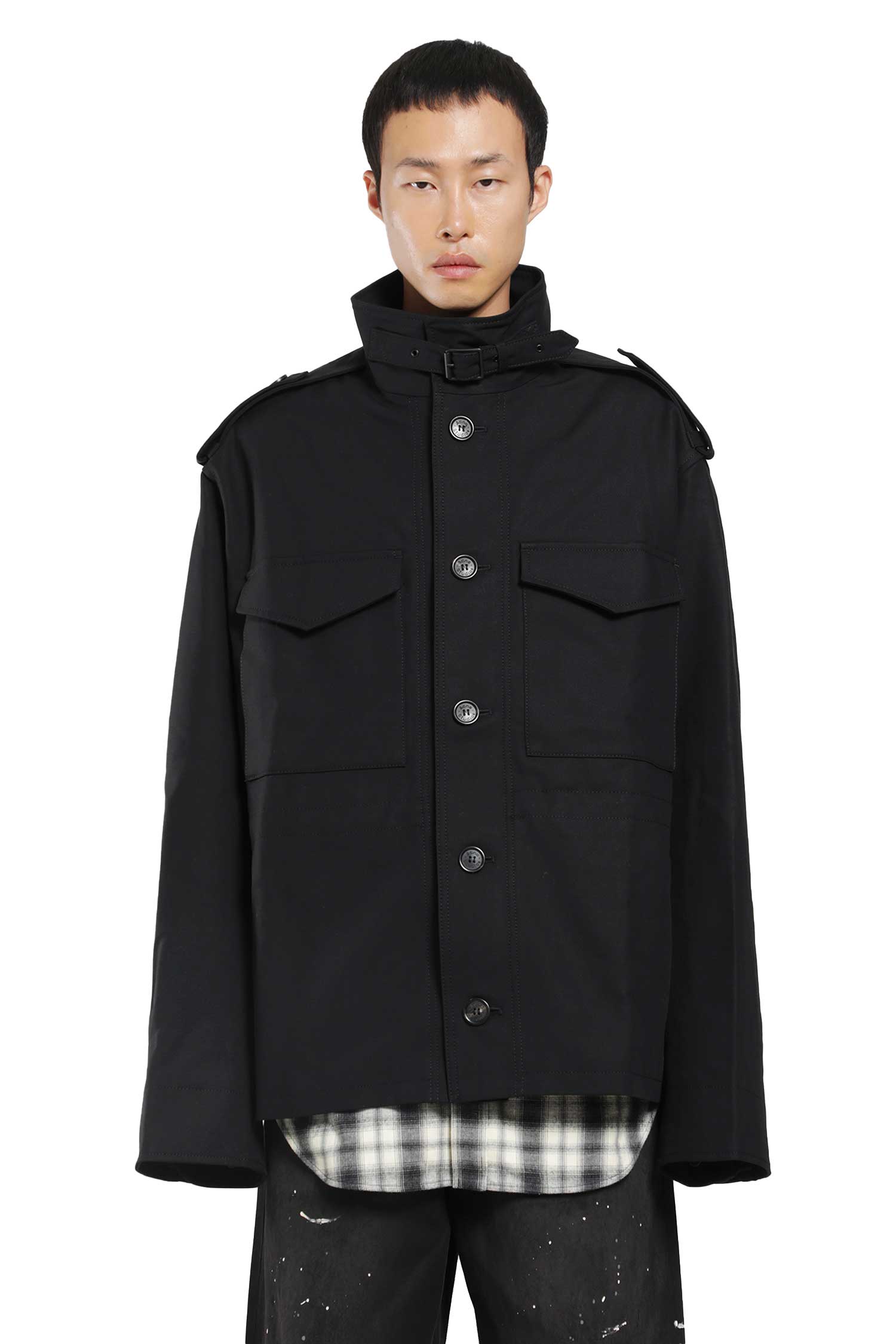 ACNE STUDIOS Cotton Nylon Field Jacket, view 2