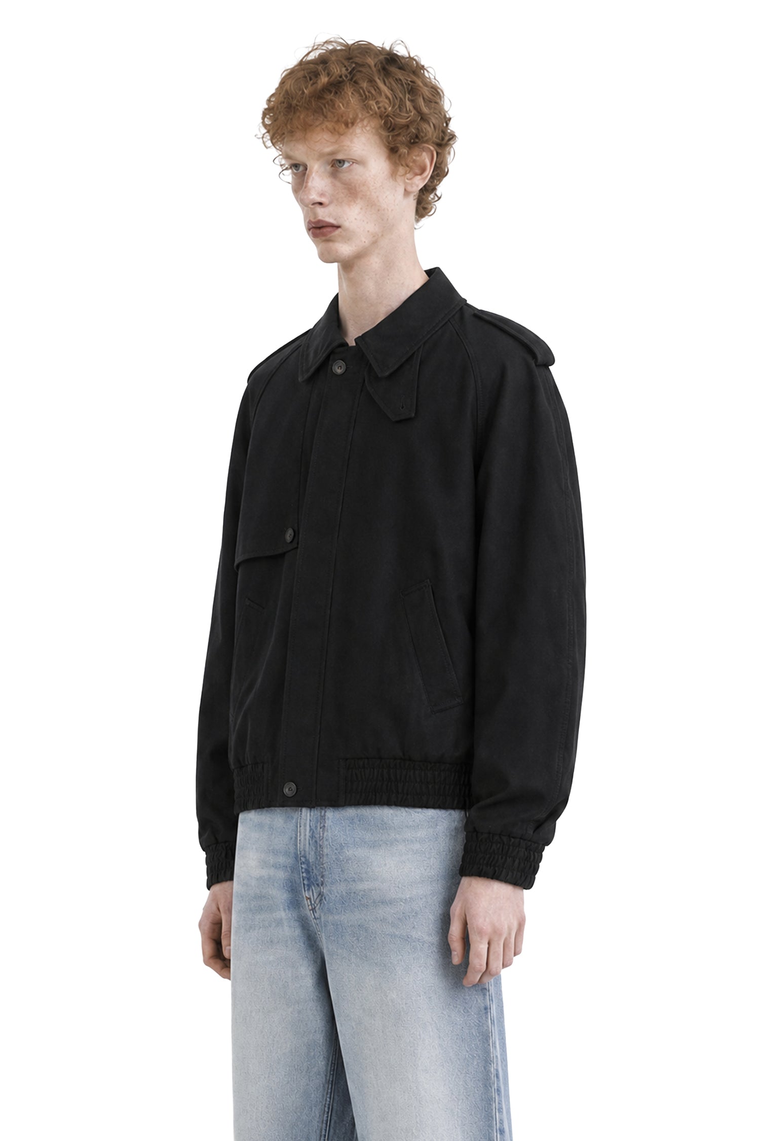 MM6 Maison Margiela Cotton Twill Jacket, view 2