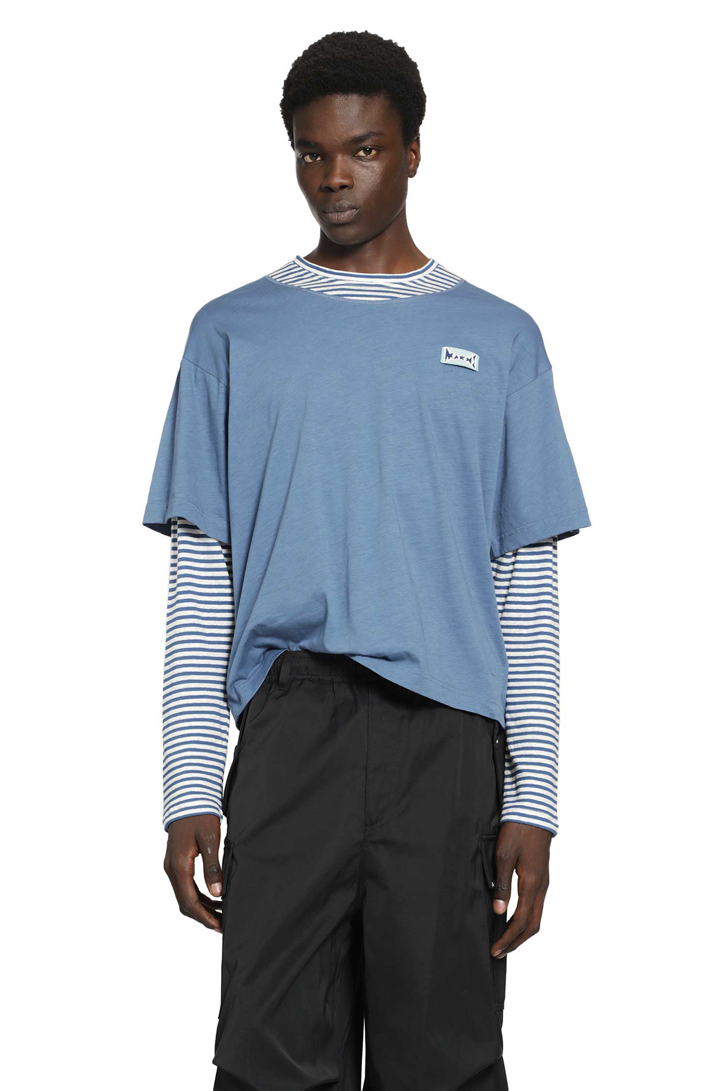 Marni Layered Cotton T-Shirt