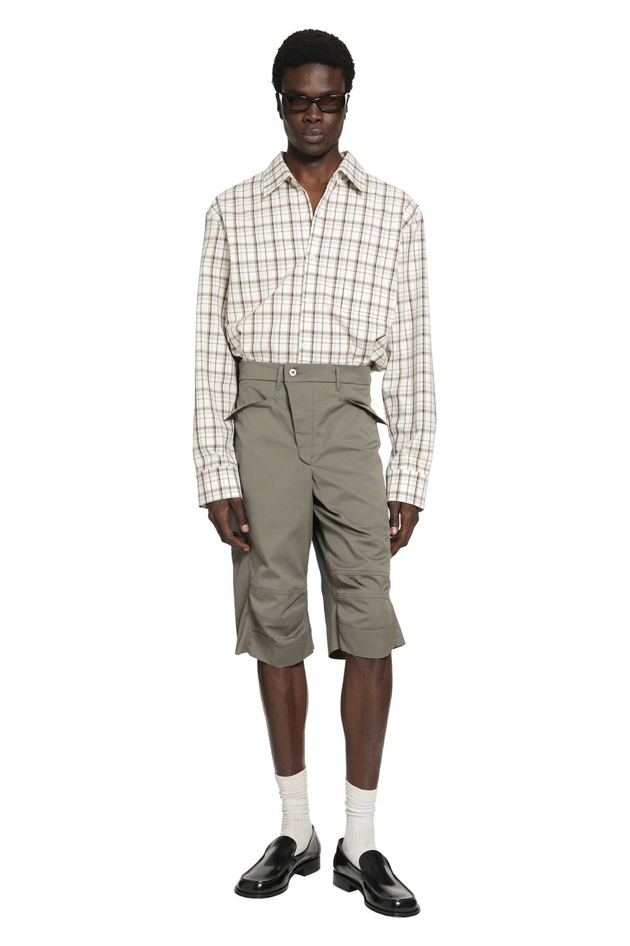 BRYAN JIMENEZ Cut Off Shorts, view 5