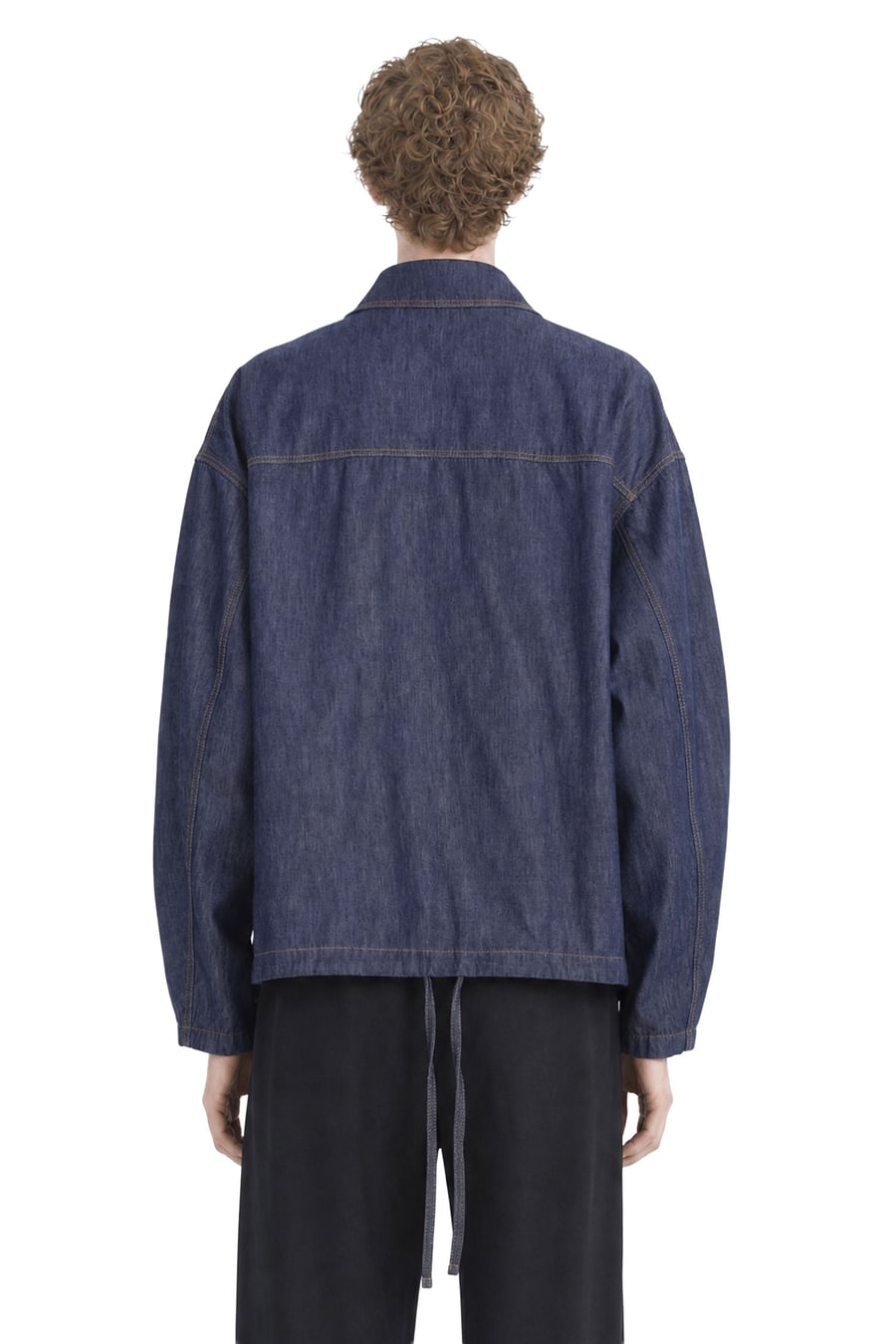 Loewe Jacket in Lightweight Cotton Chambray, view 4