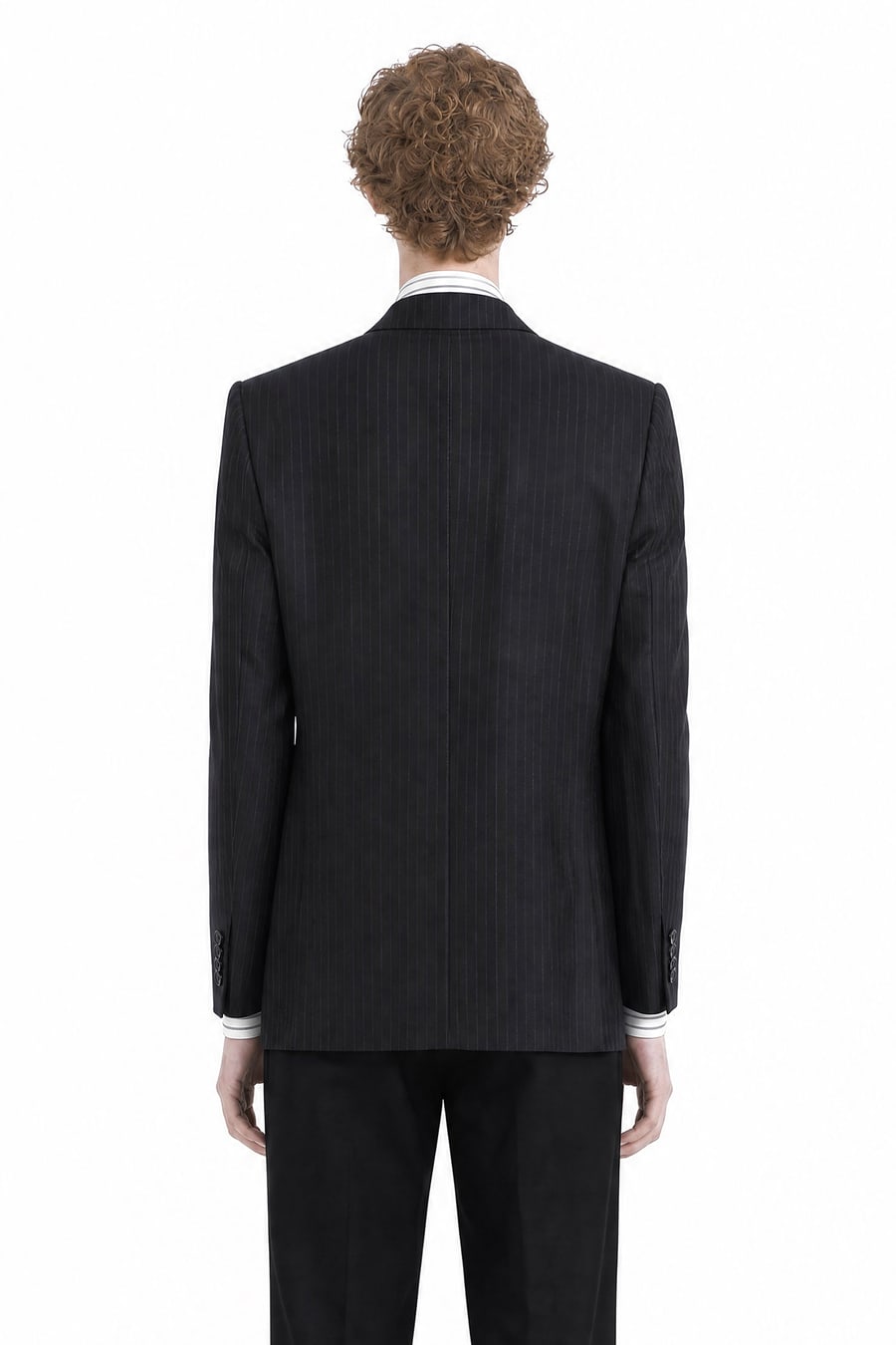 Tom Ford Saxony Herringbone Stripe Jacket, view 3
