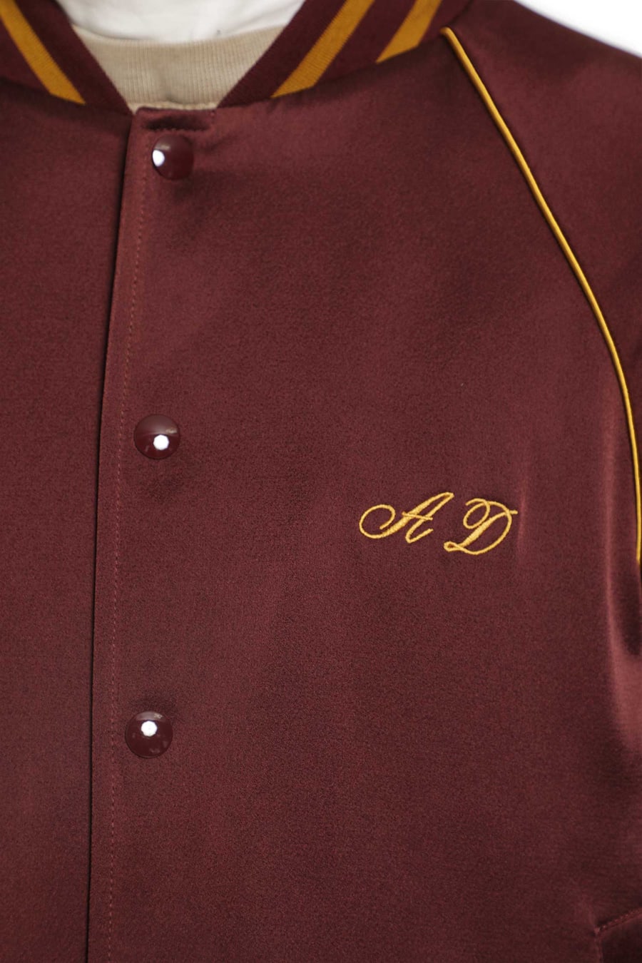 Ann Demeulemeester ''Lovers Forever'' Bomber in Cady Satin, view 5