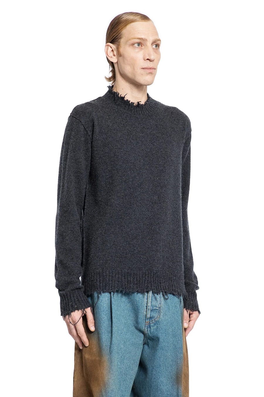 UMA WANG Long Sleeve Sweater, view 3