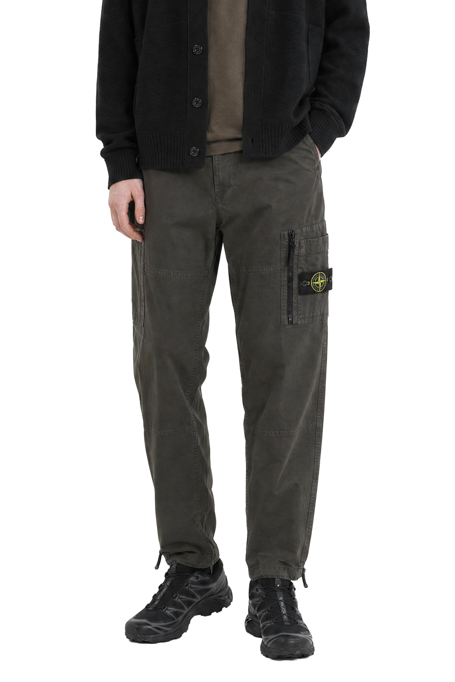 Stone Island 3100015 Cotton Ripstop Cargo Pants