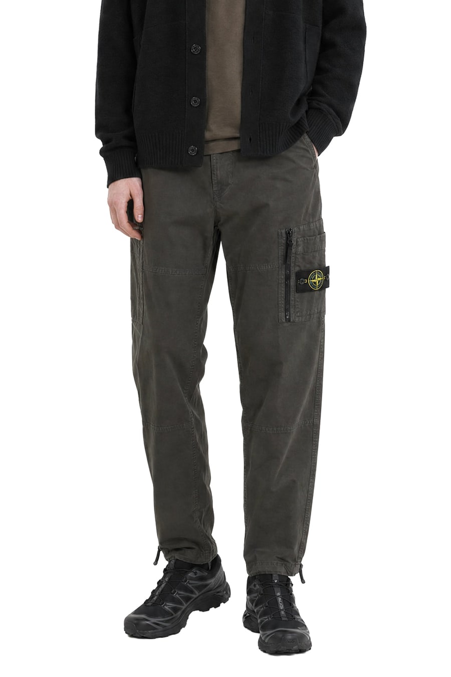 Stone Island 3100015 Cotton Ripstop Cargo Pants