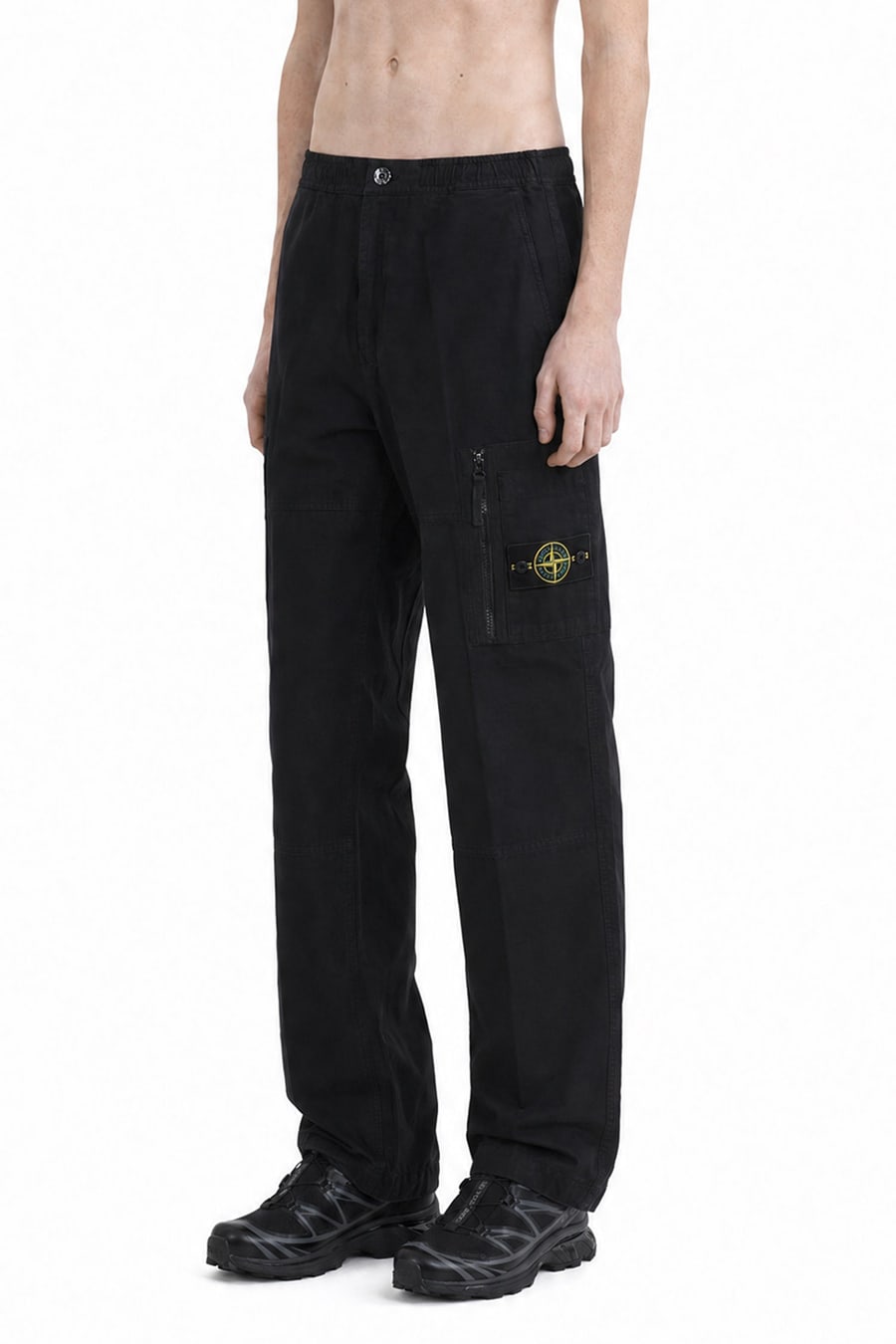 Stone Island 3100015 Cotton Ripstop Cargo Pants, view 3