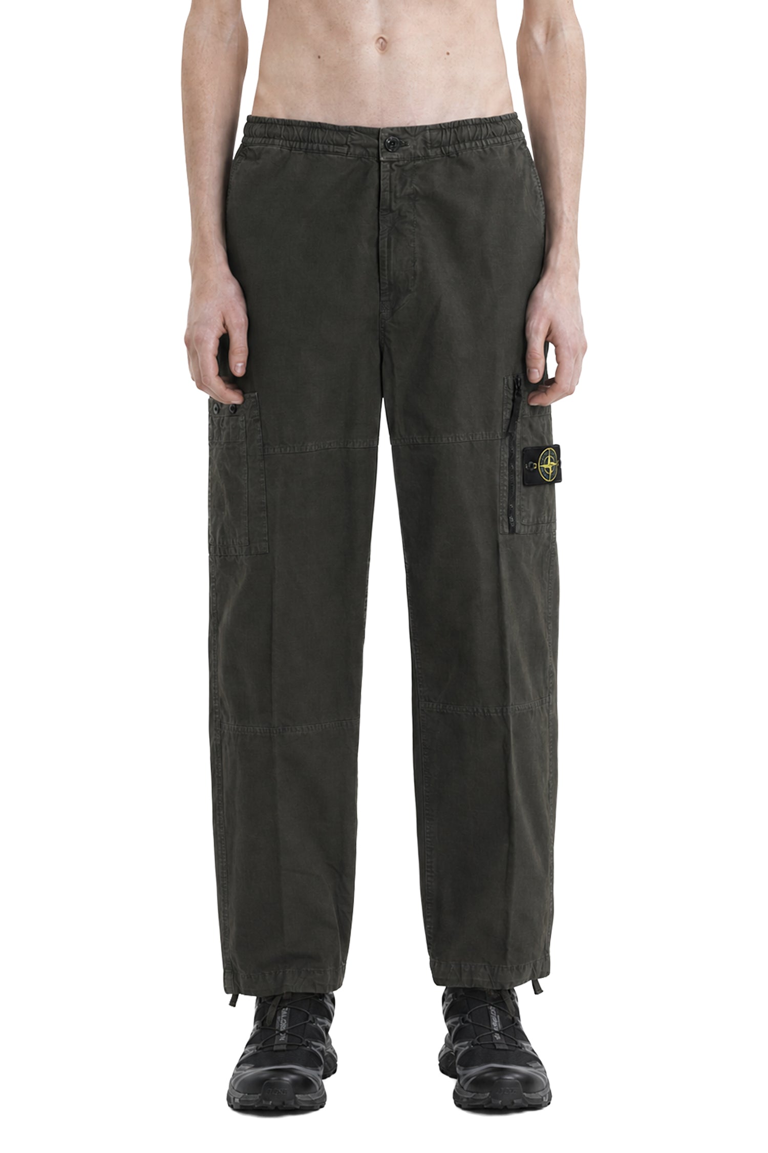 Stone Island 3100015 Cotton Ripstop Cargo Pants, view 2